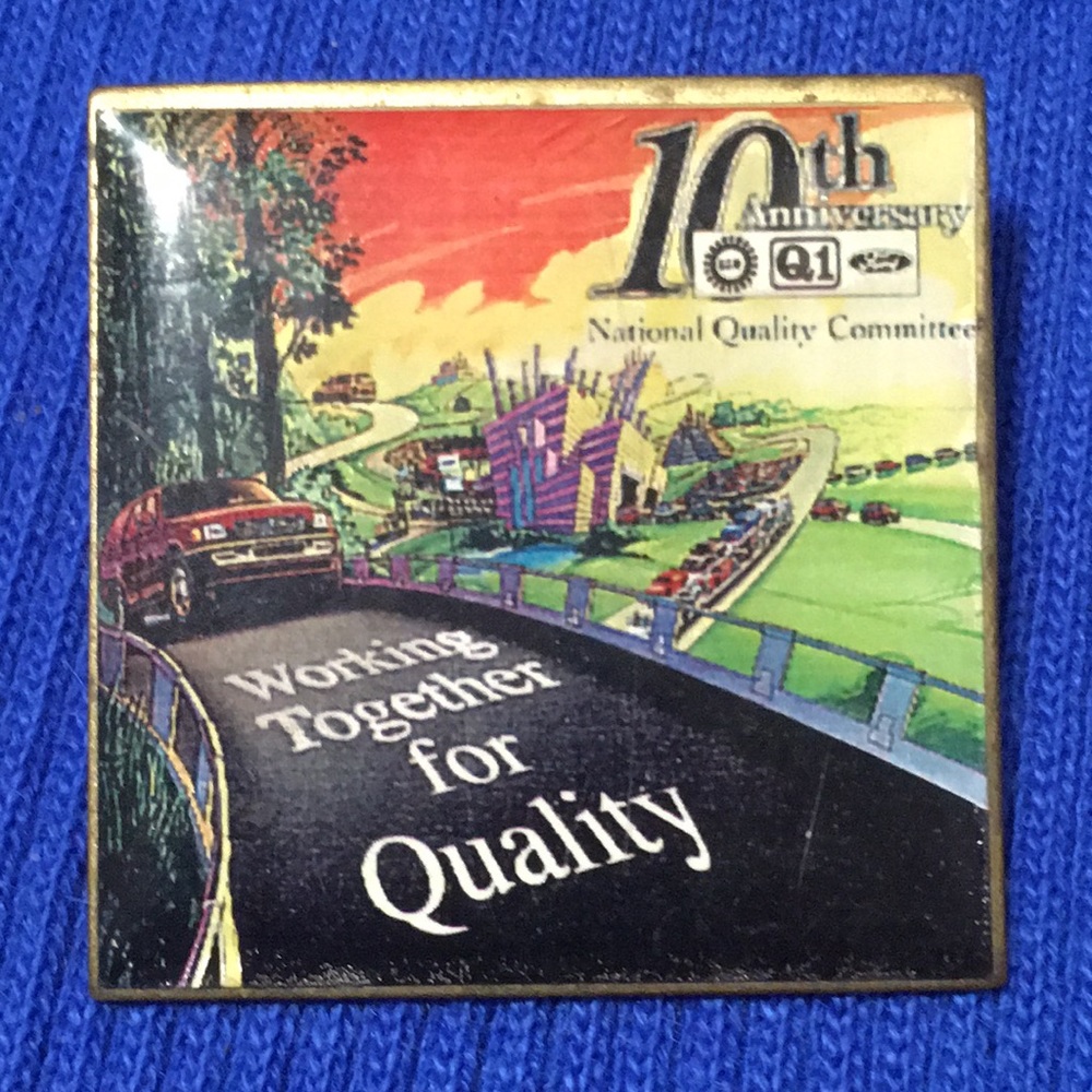 10th Anniversary National Quality Committee Pin